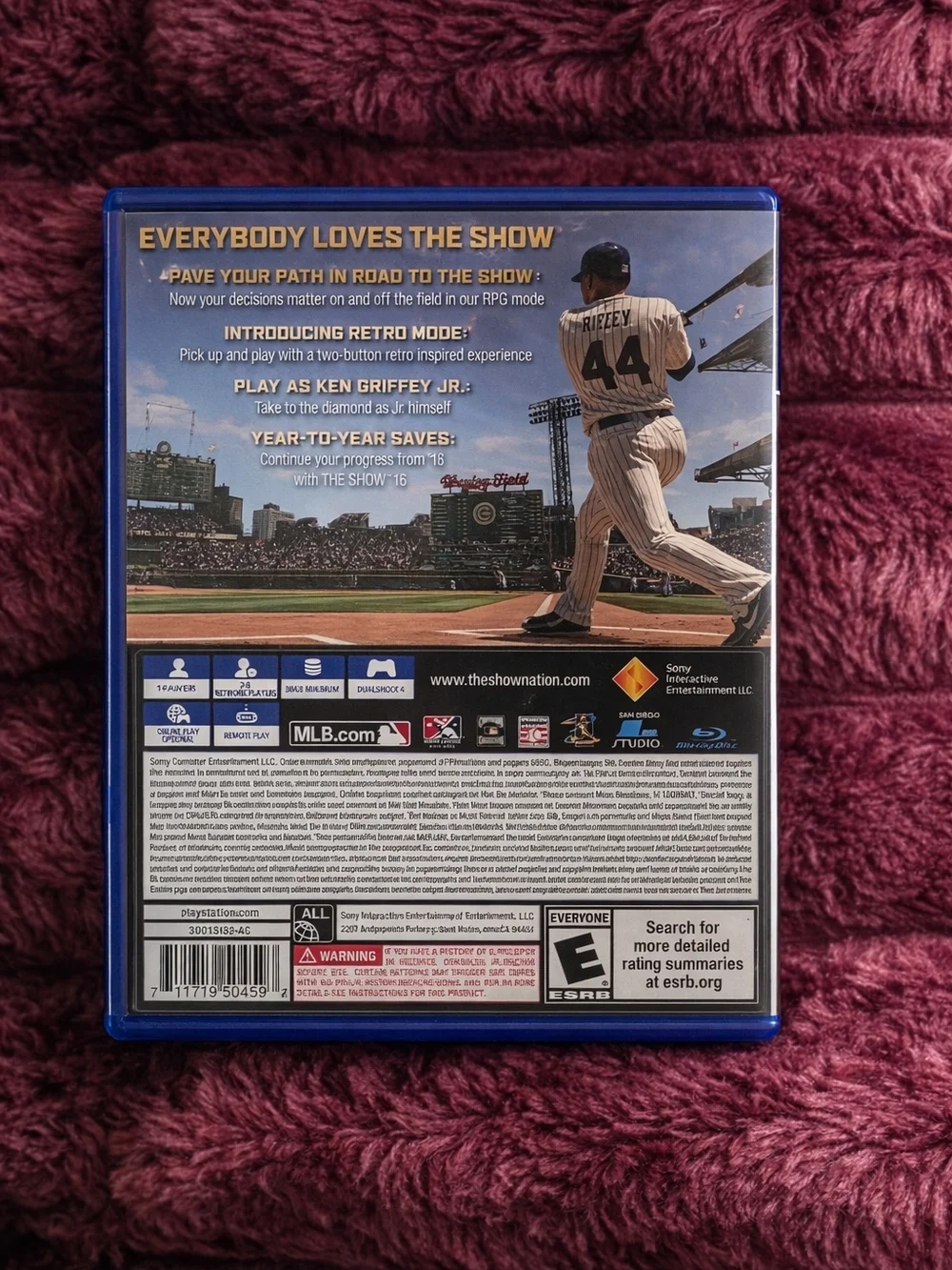 MLB The Show 17 PS4 Game - Black & Gold Cover